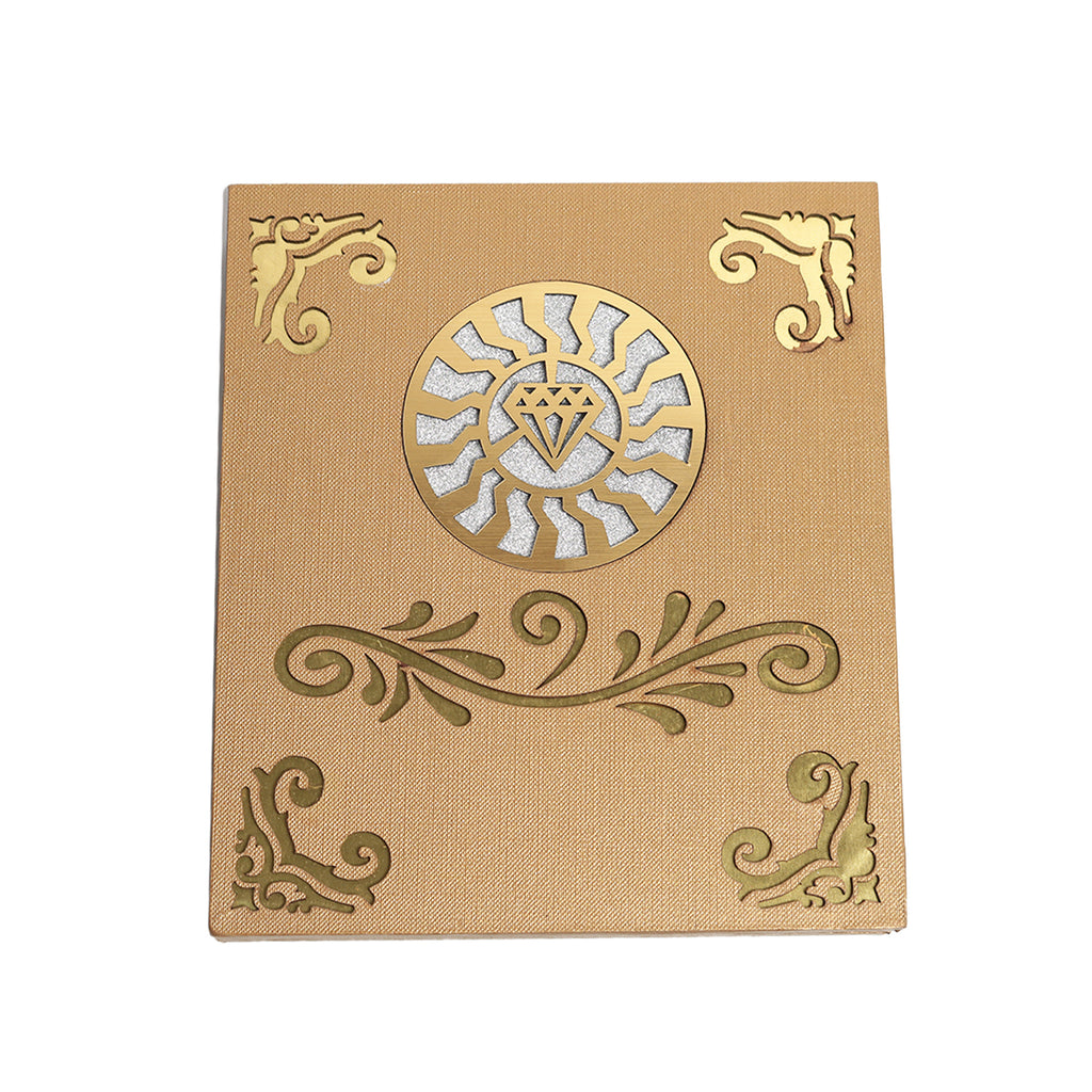 Necklace Box Golden Color