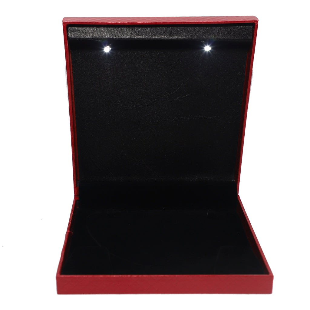 Red Color Box For Necklace Set