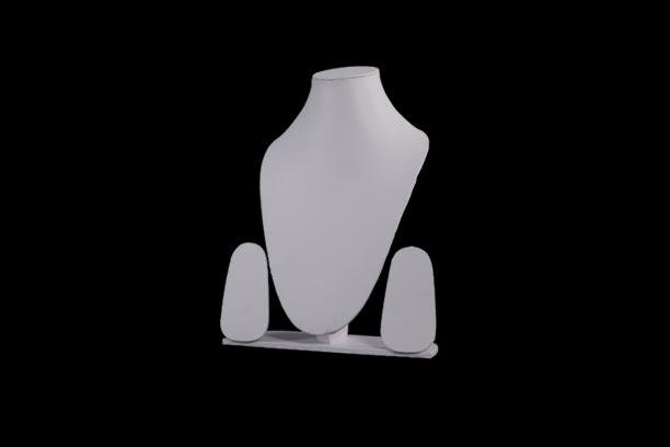 White Dummy For Necklace Set Display
