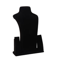 Velvet Necklace Display Stands | Black Color