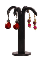 Acrylic Earring Stand | Black Color | For 2Pair