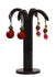 Acrylic Earring Stand | Black Color | For 2Pair