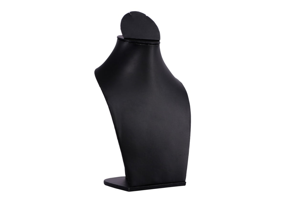12" Black Rexine Dummy