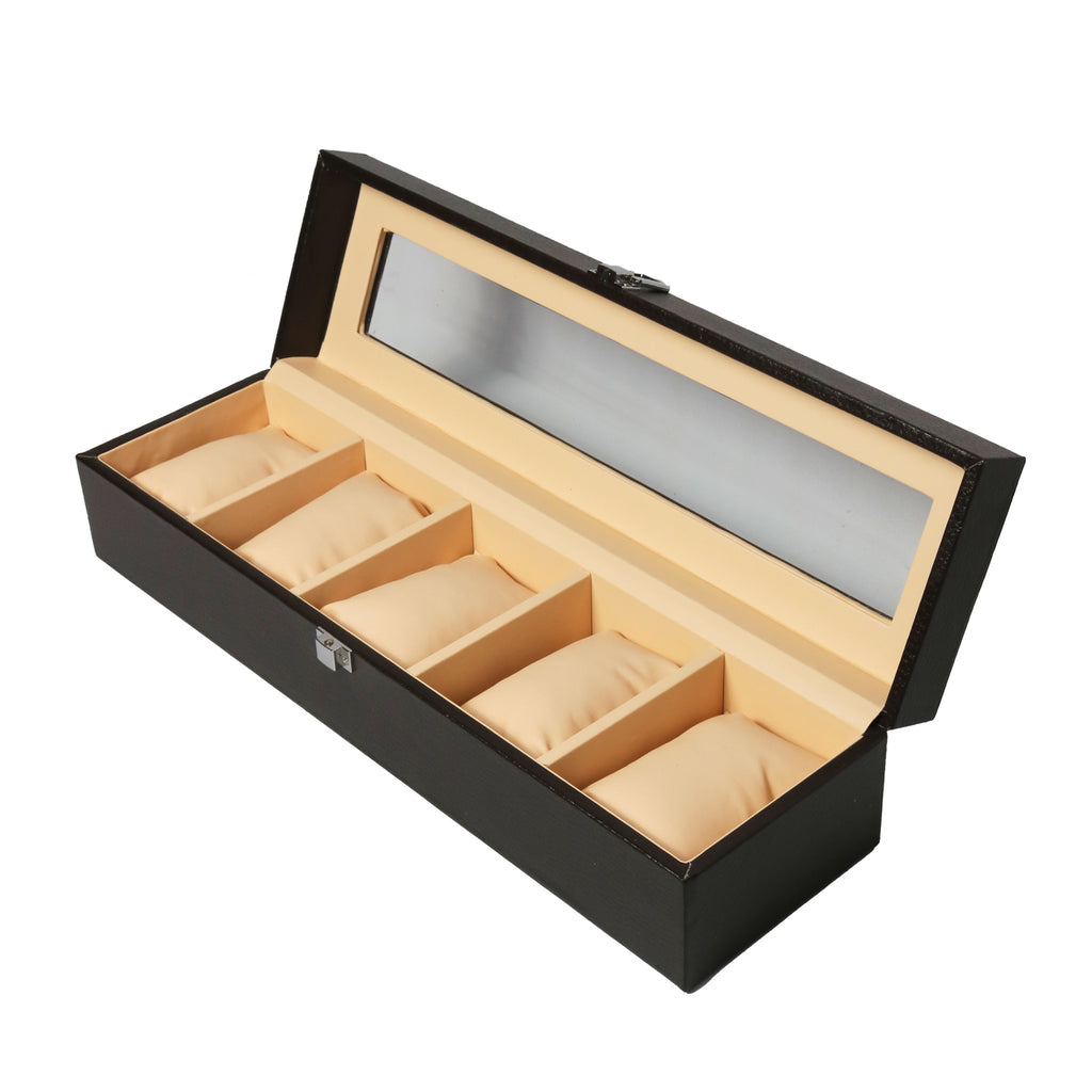 Watch Display Case For 5 Box