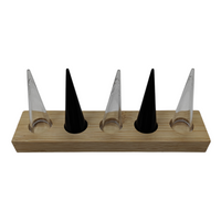 Ring Display Stand Detachable Finger Holder Elegant Jewelry Organizer