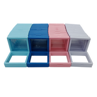 Floating Jewellery Display Frame,Transparent Coin Storage Box (Pack of 10 Pcs)