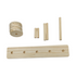 Wooden Display Risers Display Storage Stand for Jewelry Figurines Glasses Styleb
