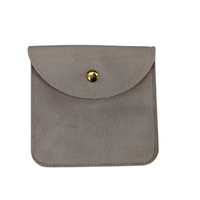 Velvet Jewellery Pouch with Button Closure (pack of 10 pcs)