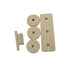 Wooden Display Risers Display Storage Stand for Jewelry Figurines Glasses Styleb