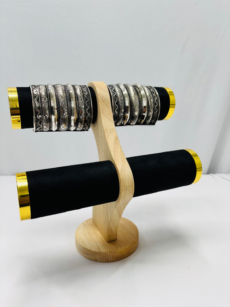 Wooden Bangle Stand – Raj Bhai