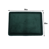 PLAIN  SUEDE TRAY FOR JEWELLERY