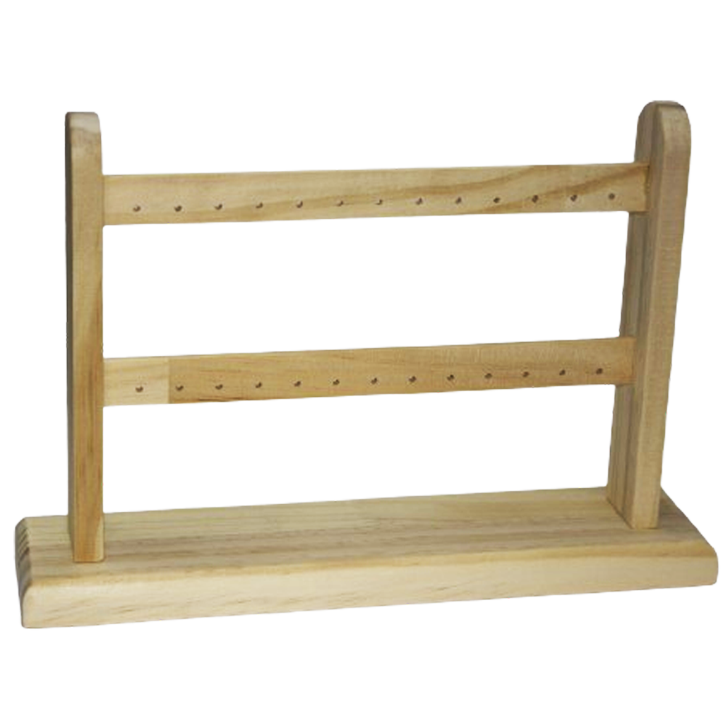 WOODEN EARRING  DISPLAY STAND