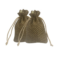 Soft Jute Potli Bag (Pack of 100Pcs)