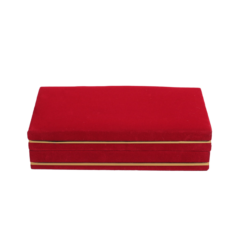 Velvet Bangle Box | Red Color