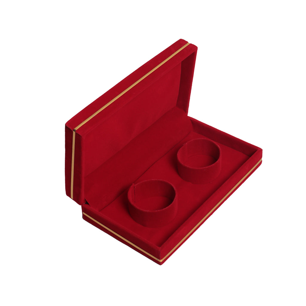 2Pair Bangle Box | Red Color