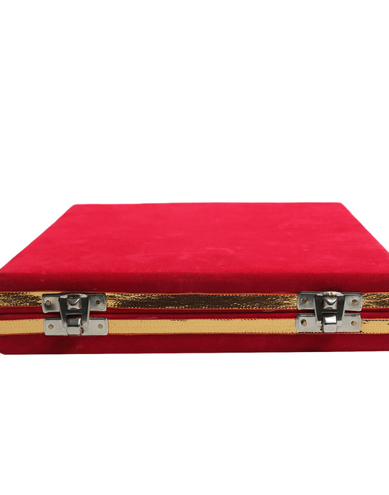 8X8 VELVET JEWELLERY BOX