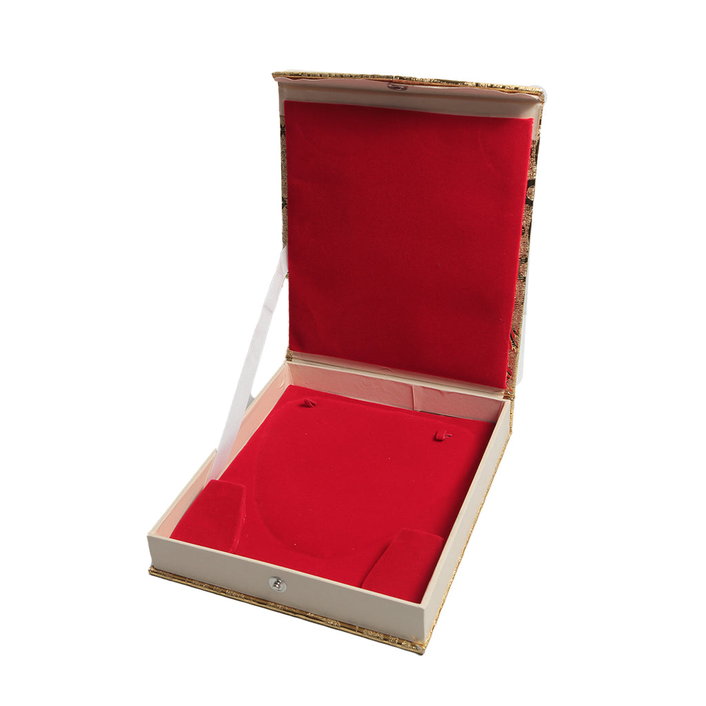 Red Leather Double Door Necklace Box Display Jewelry Gift Box 1/2 Dozen -  Findings Outlet