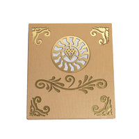 Necklace Box Golden Color