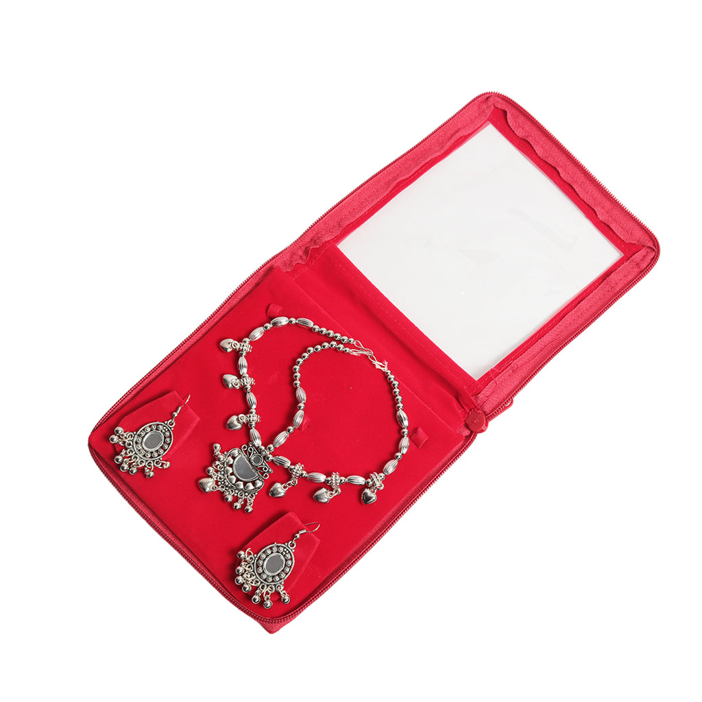 Red Folder For Jewellery Set