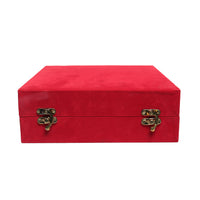 Velvet Box For Jewelry | Red Color