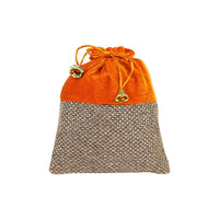 Velvet & Jute Potli bag (Pack Of 25 pcs)