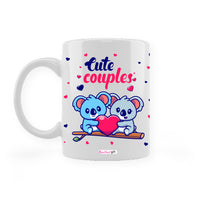 Cute Couple Print Coffee Mug