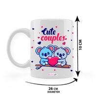 Cute Couple Print Coffee Mug