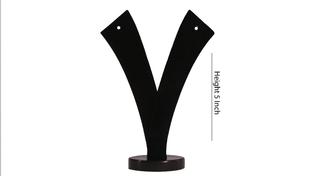 Acrylic Earring Stand | Black Color