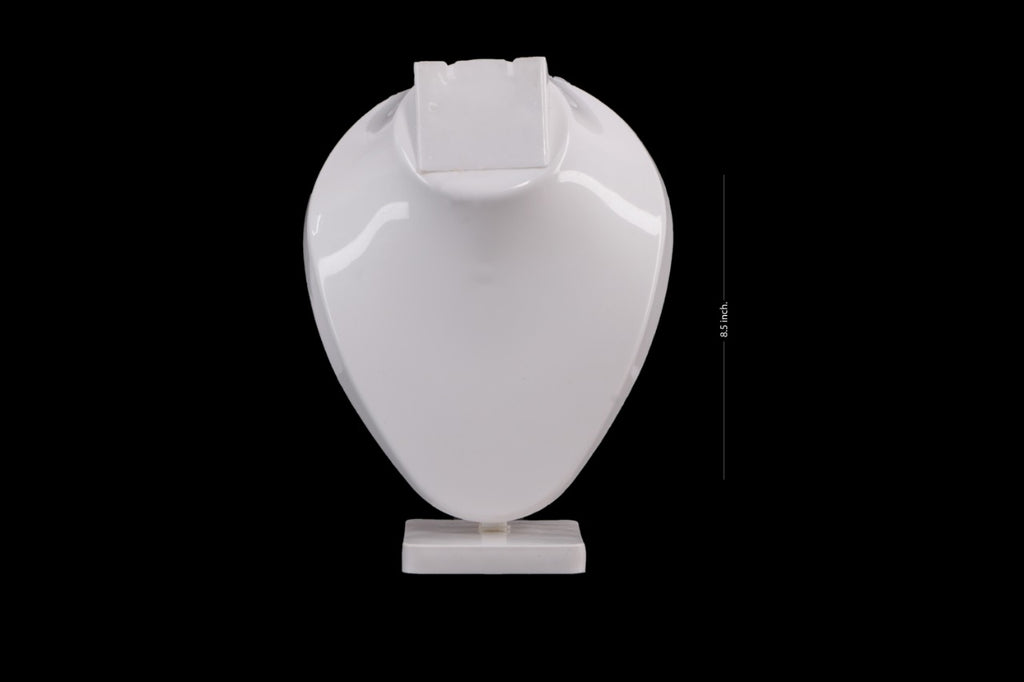 Acrylic Necklace Display Stands | White Color