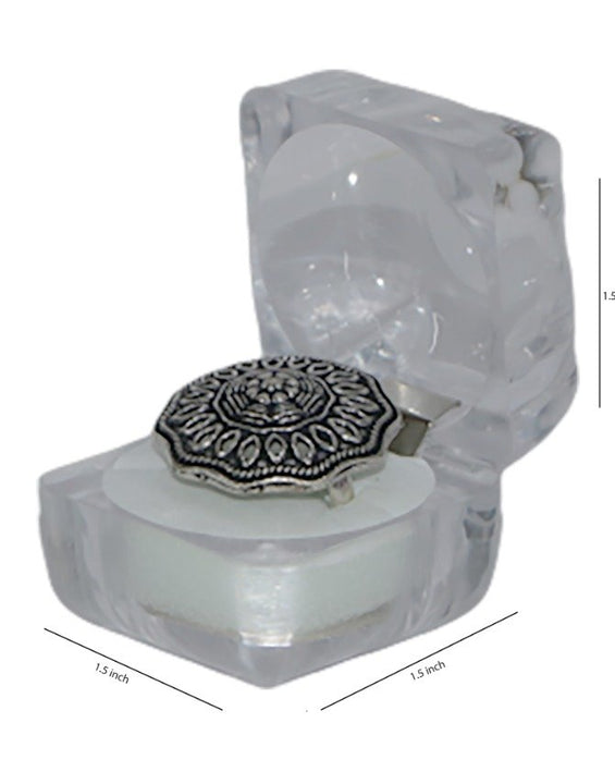 CRYSTAL RING BOX (SMALL SIZE 20PCS BOX)