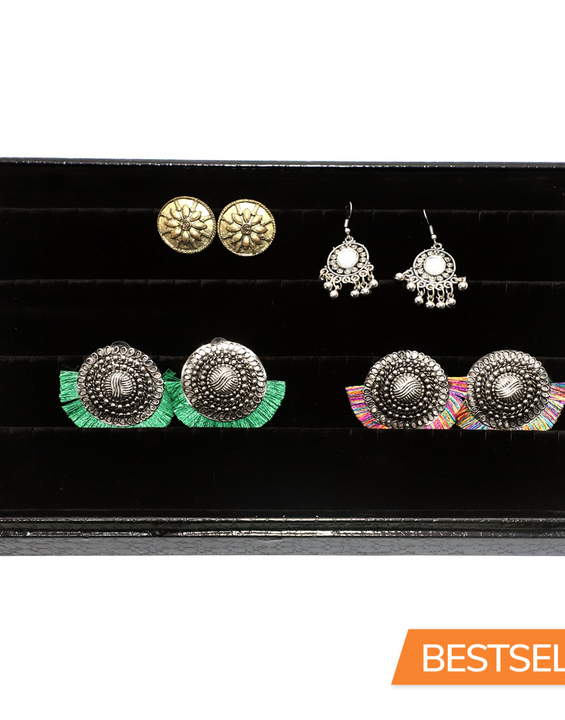 EARRING TRAY CROCODILE